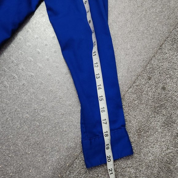 Calvin Klein Royal Blue Sateen Shirt BOYS - Picture 8 of 10